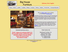 Tablet Screenshot of bighousefurniture.com